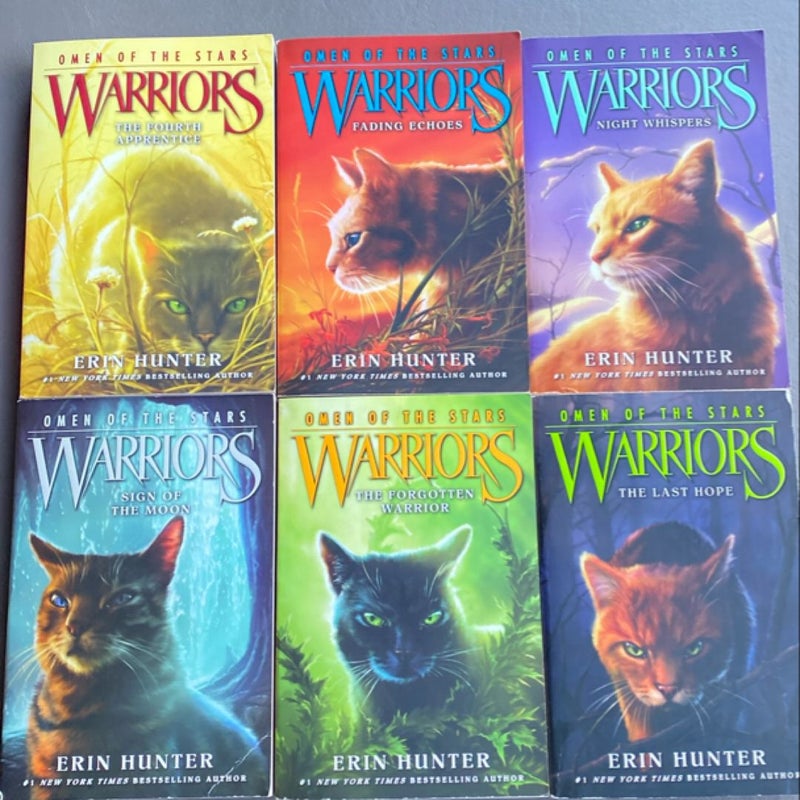 Warriors Omen of the Stars Vol 1-6