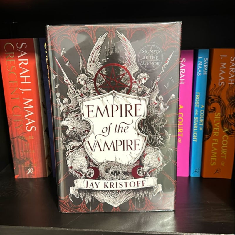 Empire of the Vampire and Empire of the Damned Waterstones Edition