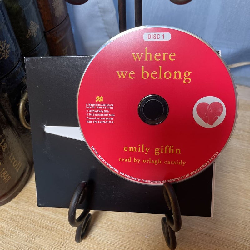 Where We Belong  (Audiobook)