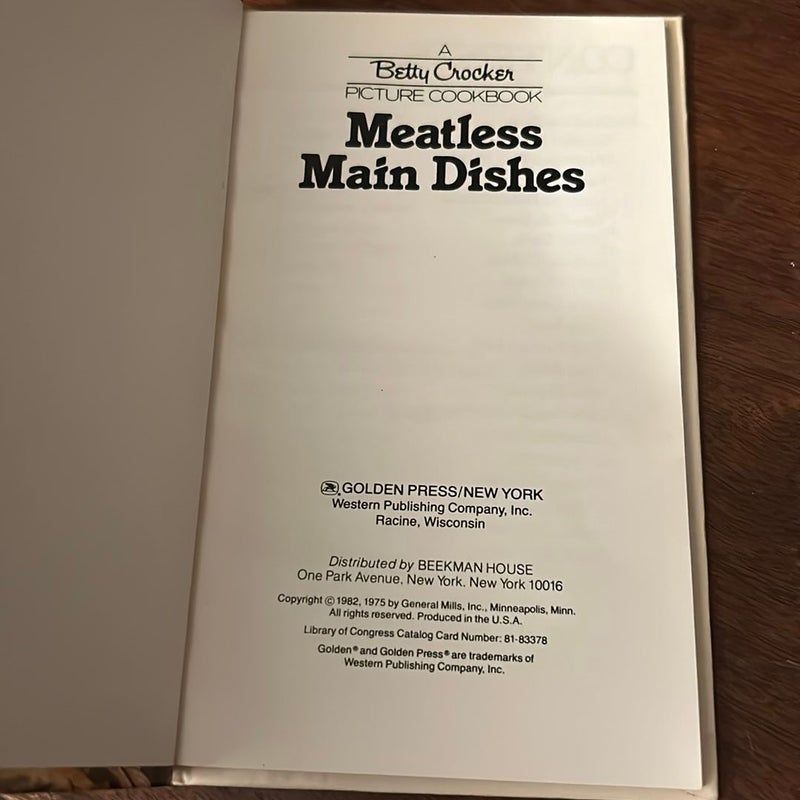 A Betty Crocker Picture Cookbook