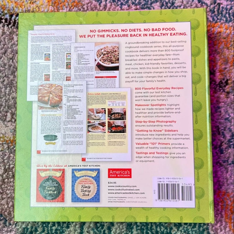 The America's Test Kitchen Healthy Family Cookbook