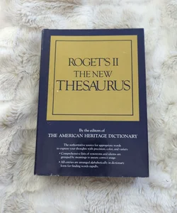 Rogets II The New Thesaurus 