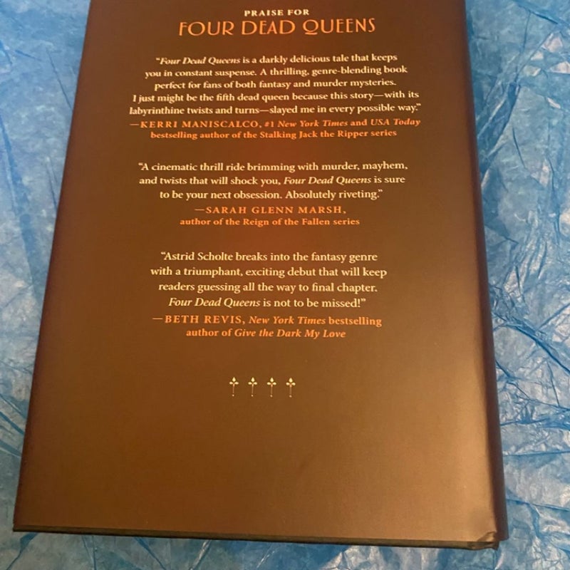 Four Dead Queens (owlcrate, signed, exclusive content)