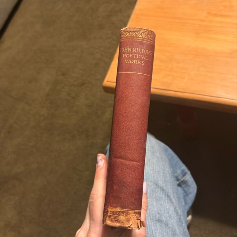The Poetical Works of John Milton