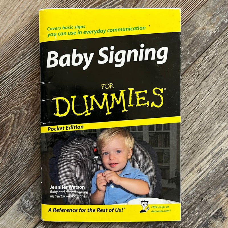 Baby Signing for Dummies