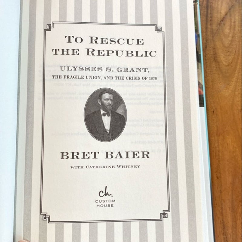 To Rescue The  Republic 