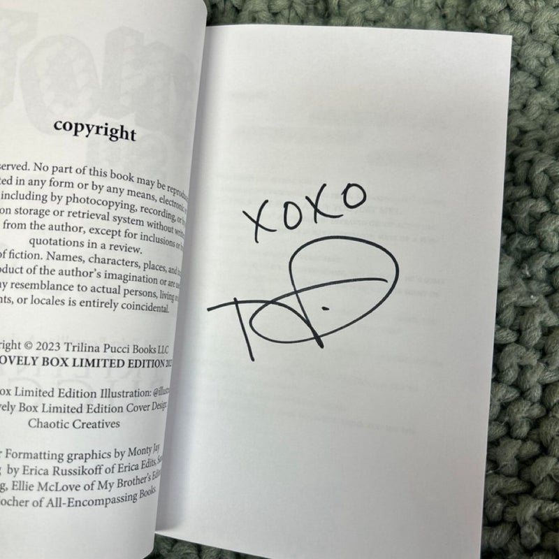 Knot So Lucky Signed Special Edition form Hello Lovley  