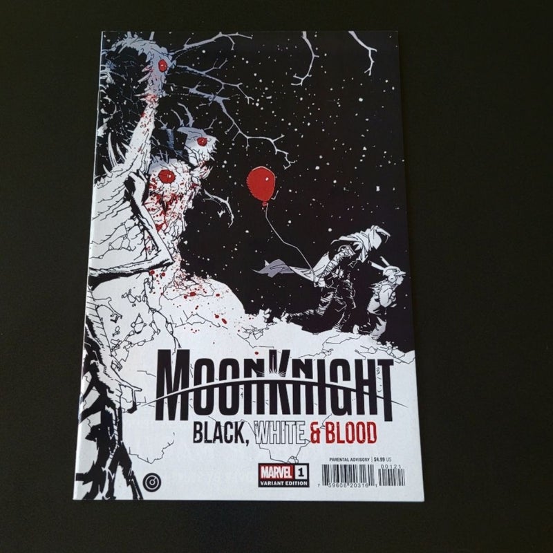 Moon Knight: Black, White & Blood #1