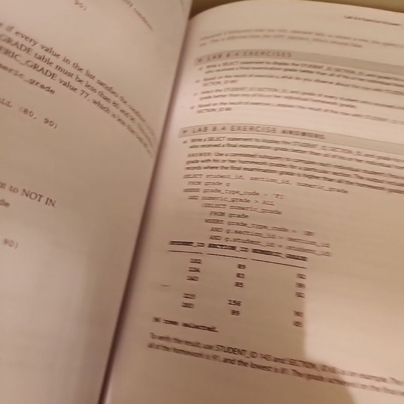 Oracle SQL by Example