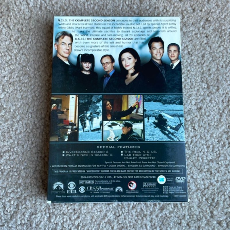 NCIS season 2 dvd