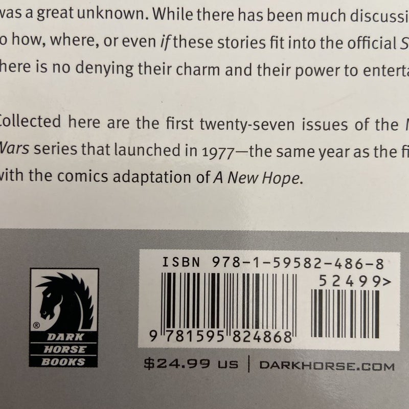 Star Wars: Omnibus Volume #1, A Long Time Ago...
