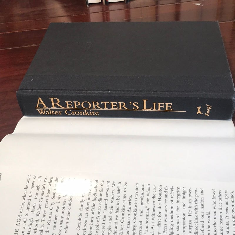 1st ed.* A Reporter's Life