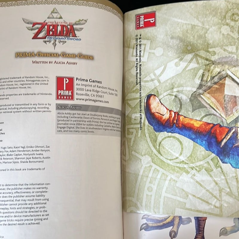 The Legend of Zelda: Skyward Sword Prima Official Game Guide