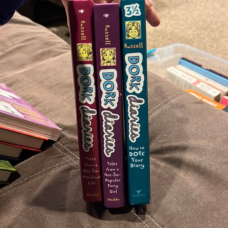 3 Dork Diaries Bundle