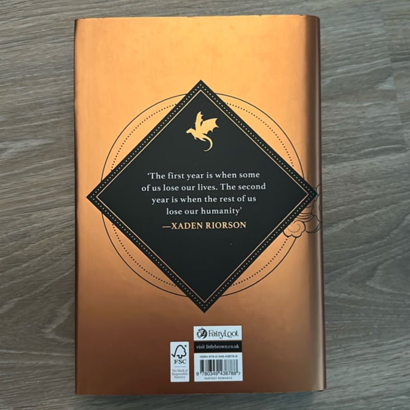 (HAND SIGNED FAIRYLOOT) Iron Flame