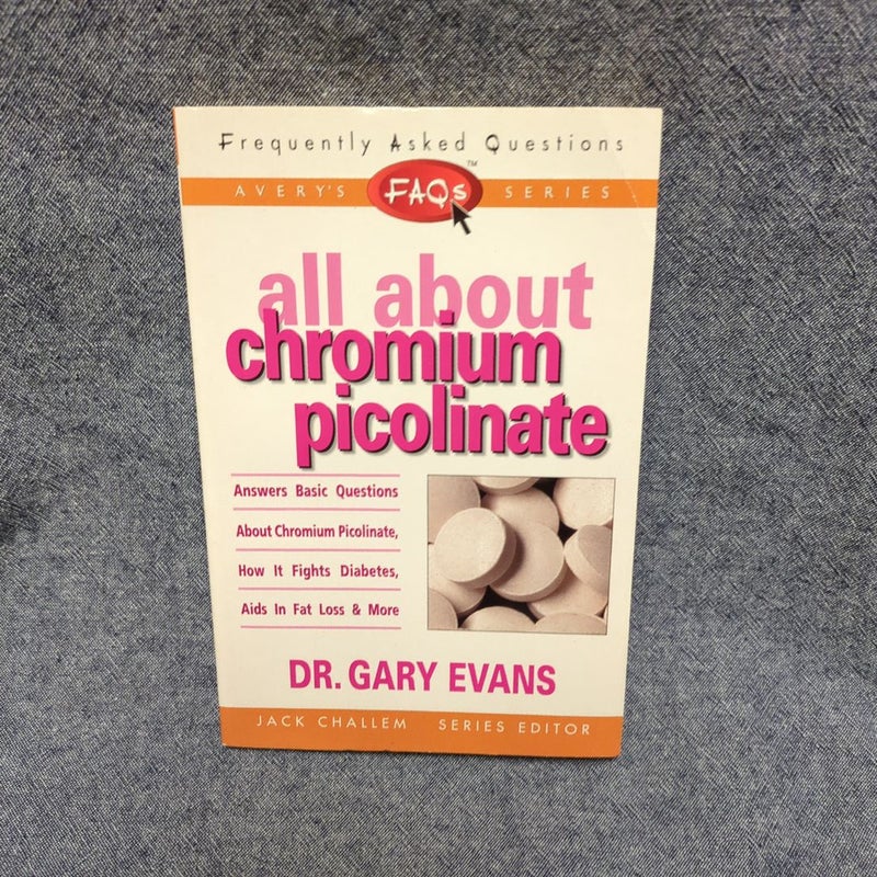 All about Chromium Picolinate