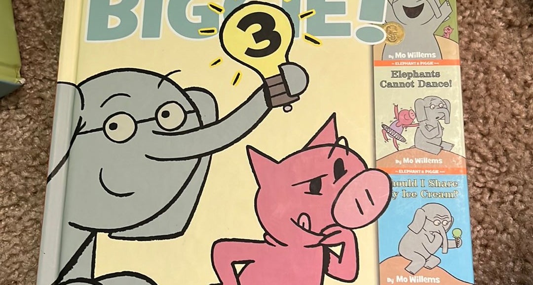 An Elephant and Piggie Biggie! Volume 3 by Mo Willems, Hardcover |  Pangobooks