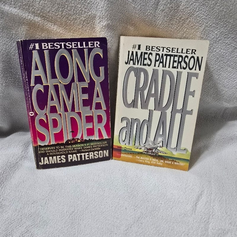 James Patterson 2 Book Bundle:Along Came A Spider/Cradle And All