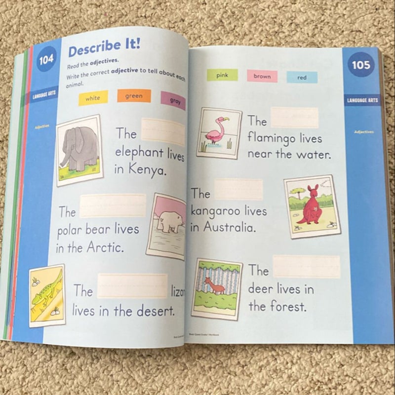 Brain Quest Workbook: 1st Grade Revised Edition
