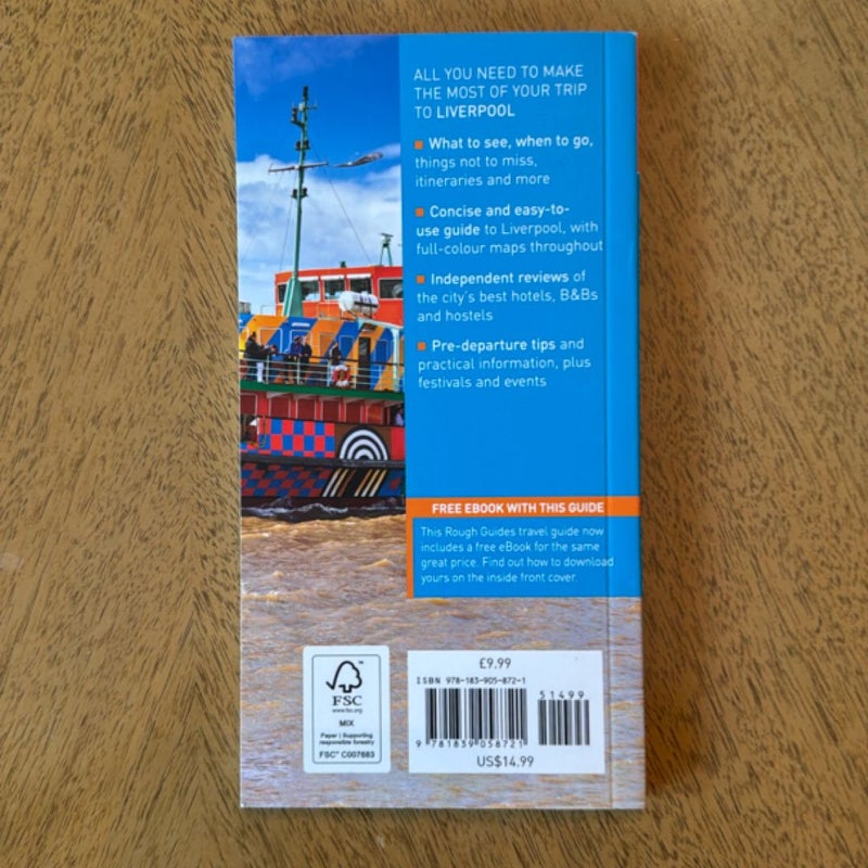 Pocket Rough Guide British Breaks Liverpool