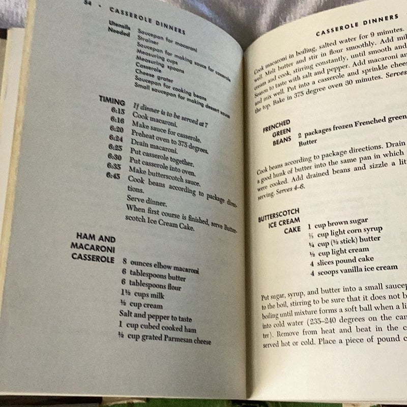 The Teenager's Menu Cookbook