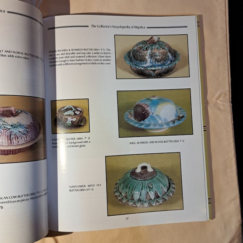 The Collector's Encyclopedia of Majolica Pottery