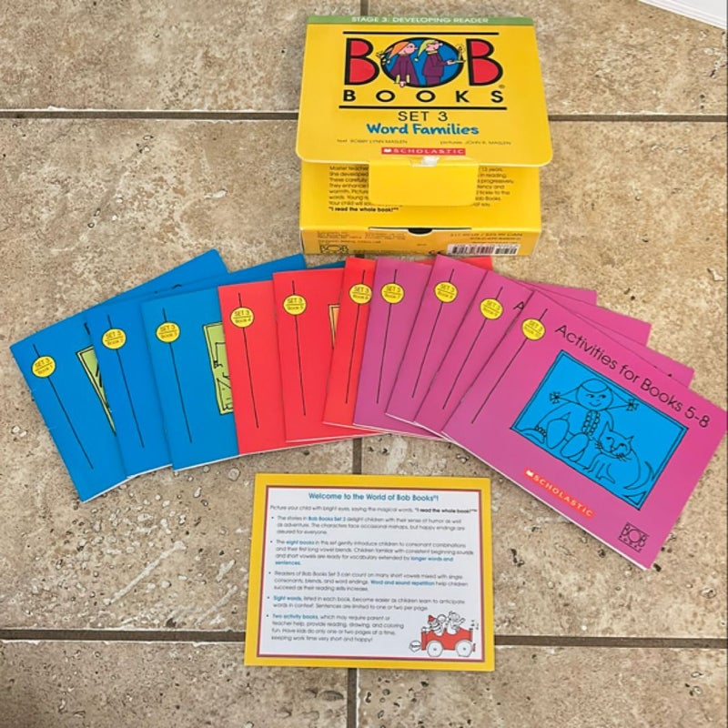 BOB Books Set 3 Word Families