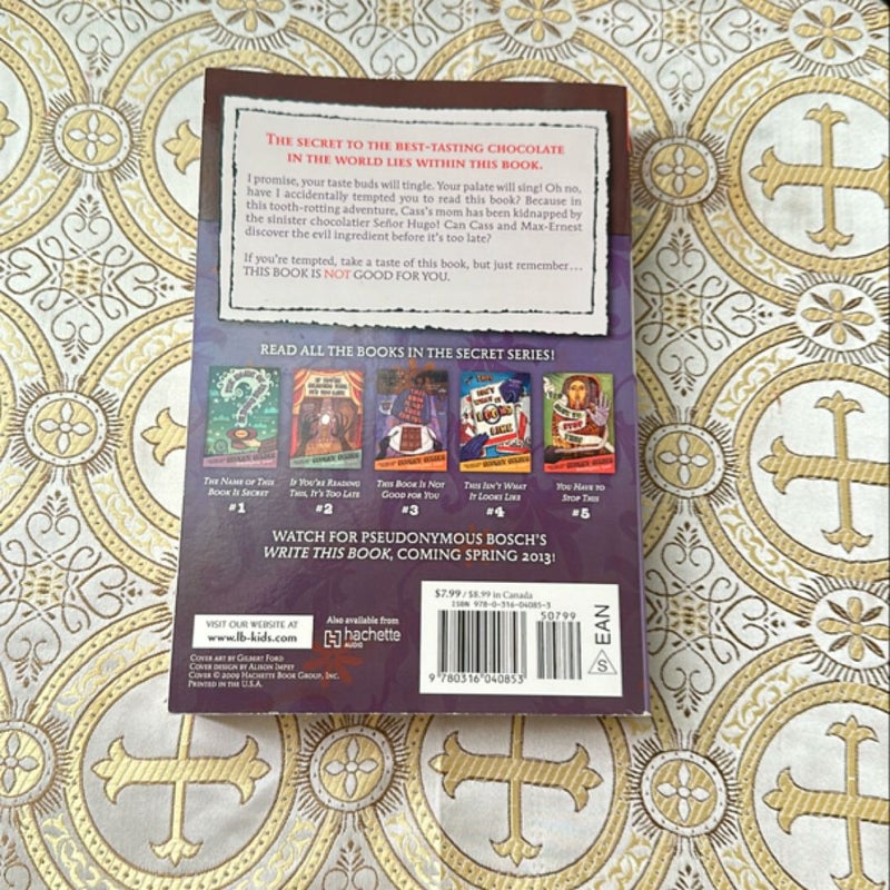 This Book Is Not Good for You