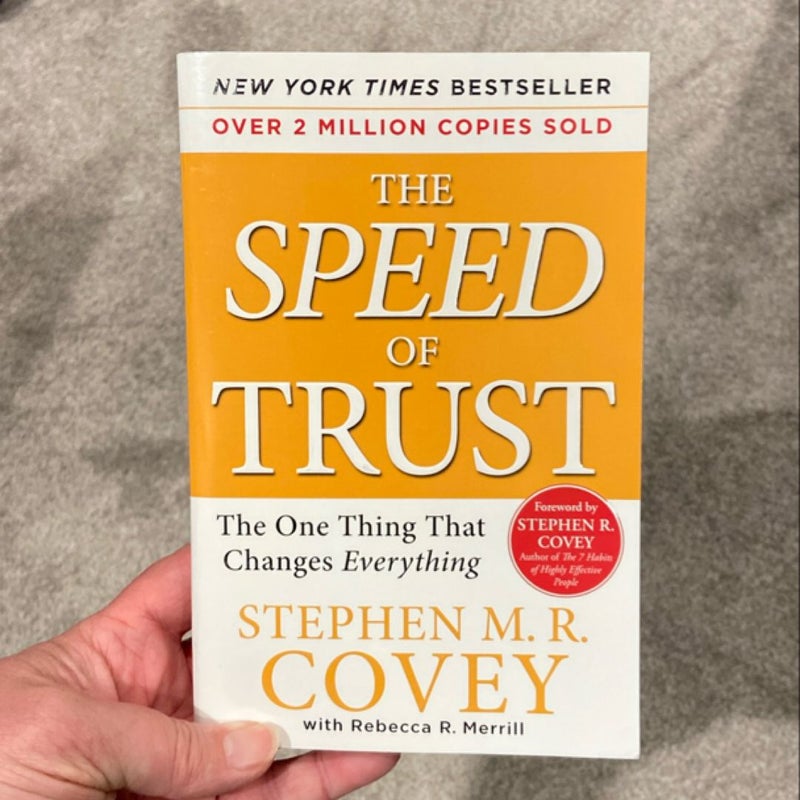 The SPEED of Trust