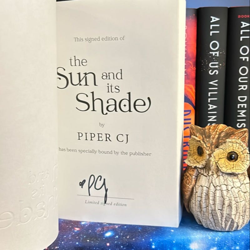 The Sun and Its Shade SIGNED *Barnes & Noble Exclusive*