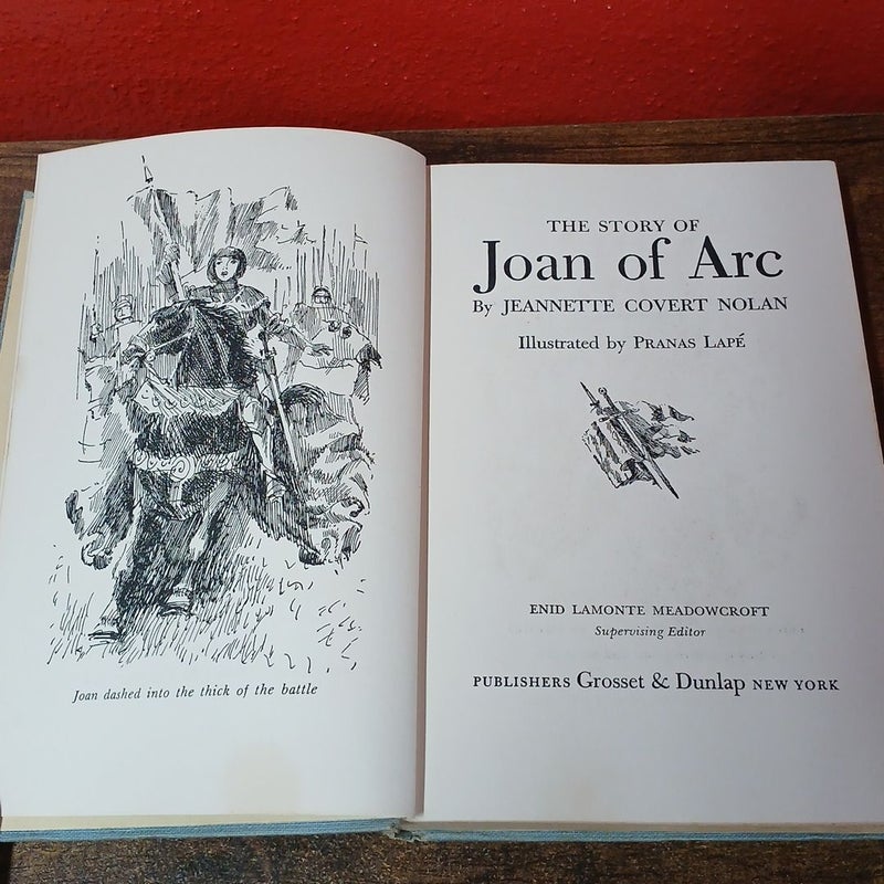 Signature Book THE STORY OF JOAN OF ARC, 1953