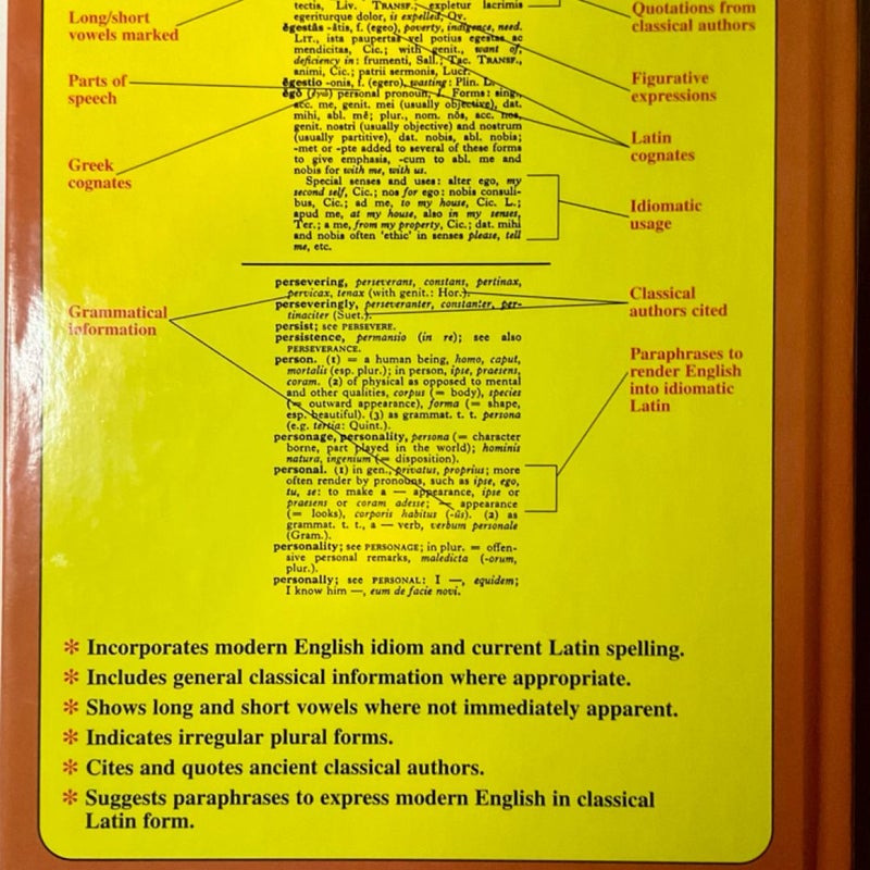 Cassell's Standard Latin Dictionary