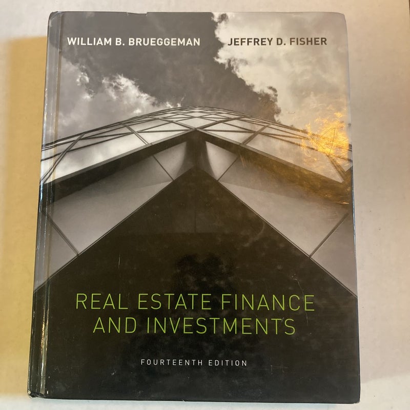 Real Estate Finance and Investments
