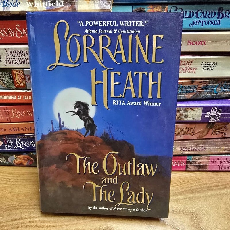 The Outlaw and the Lady Avon Romantic Treasure HARD COVER