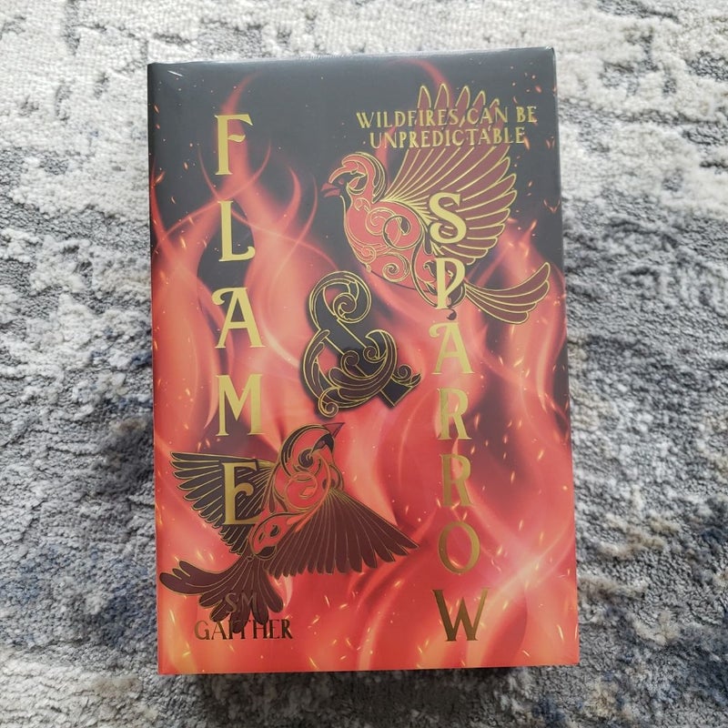 Bookish Box Flame & Sparrow - SEALED!