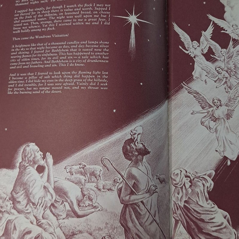 Religious Christmas Stories for Children vintage 1961 rare find good condition 