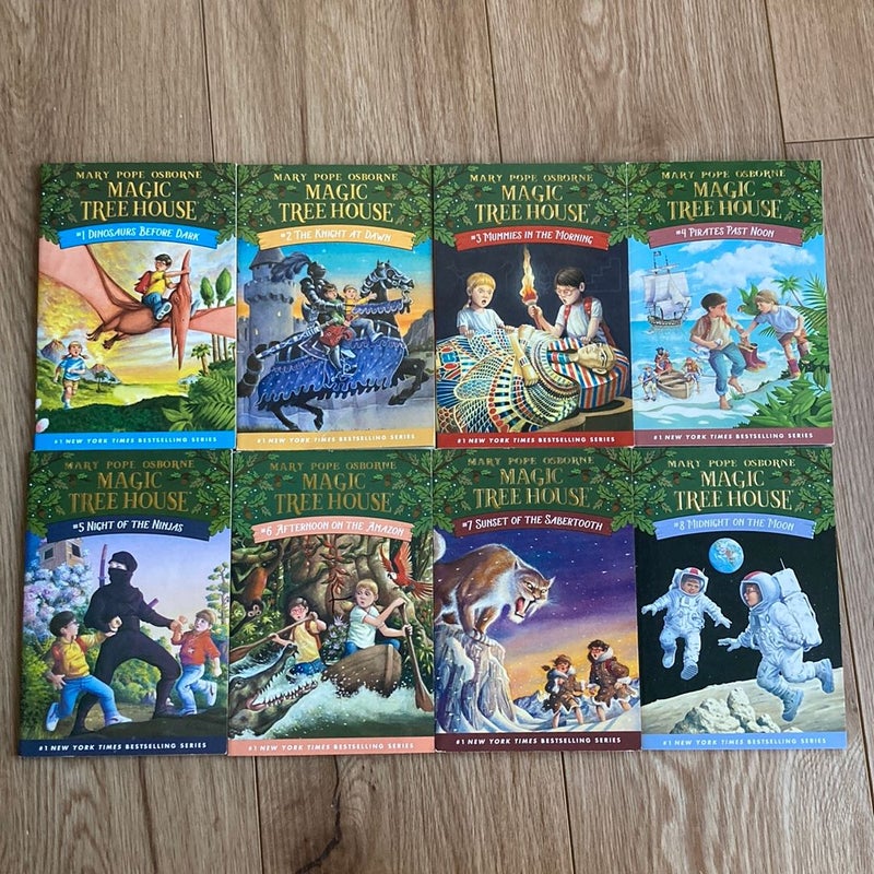 Magic Tree House Set #1-8