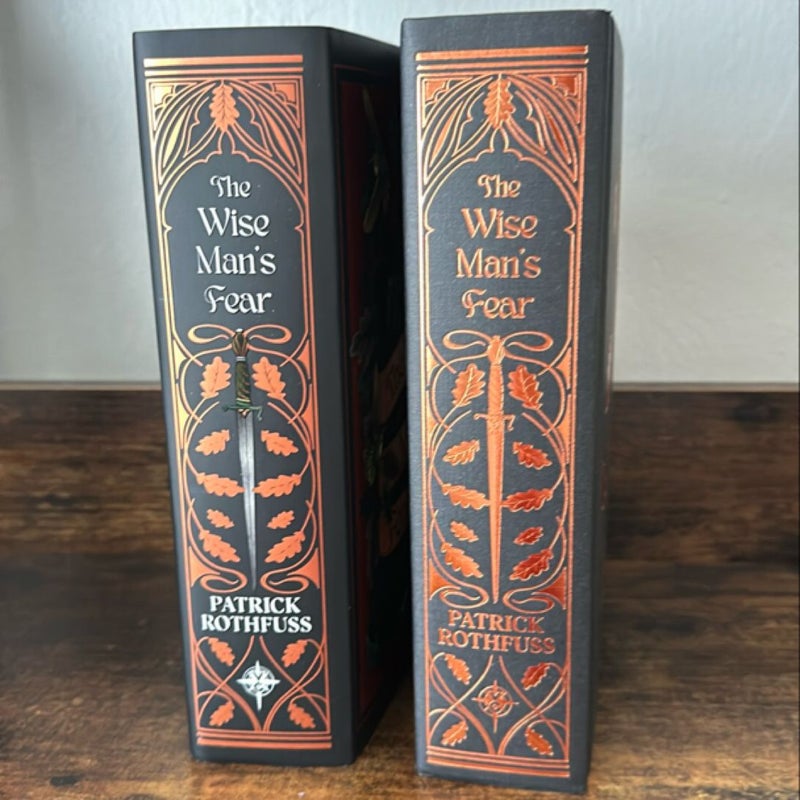 THE NAME OF THE WIND and THE WISE MAN’s FEAR [GOLLANCZ Exclusive ]