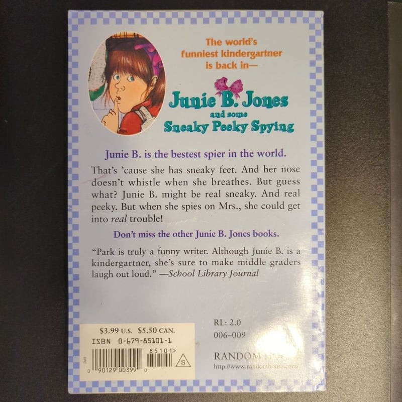 Junie B. Jones #4: Junie B. Jones and Some Sneaky Peeky Spying