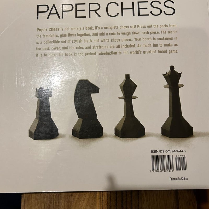 Paper chess Creat your own chess set 