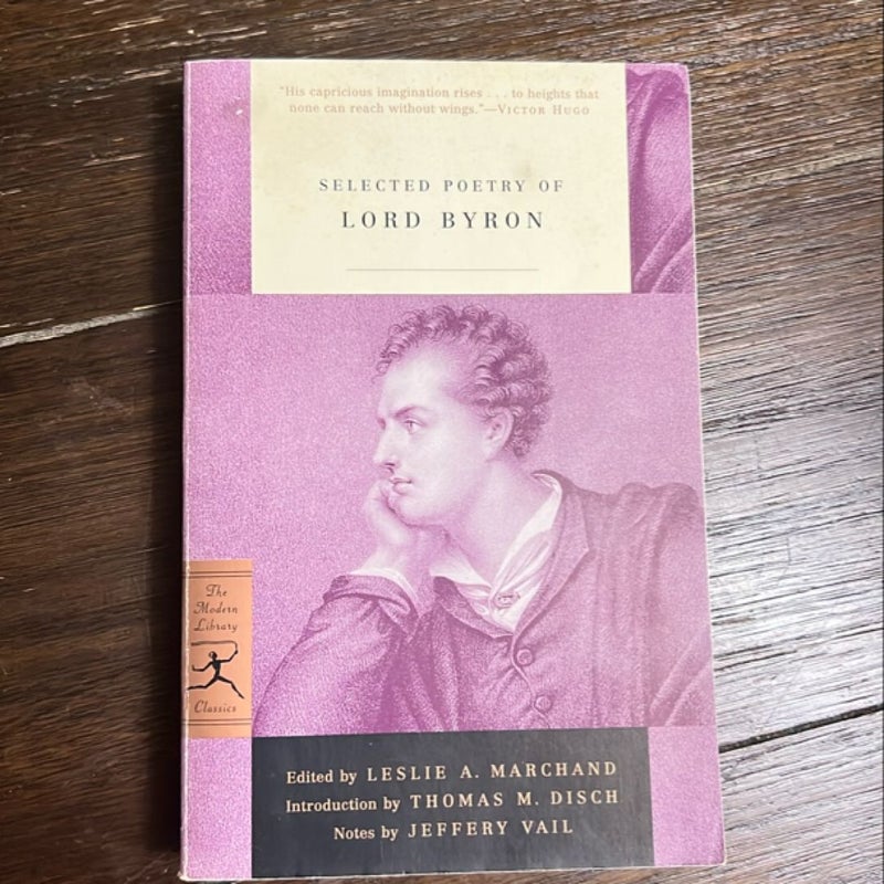 Selected Poetry of Lord Byron