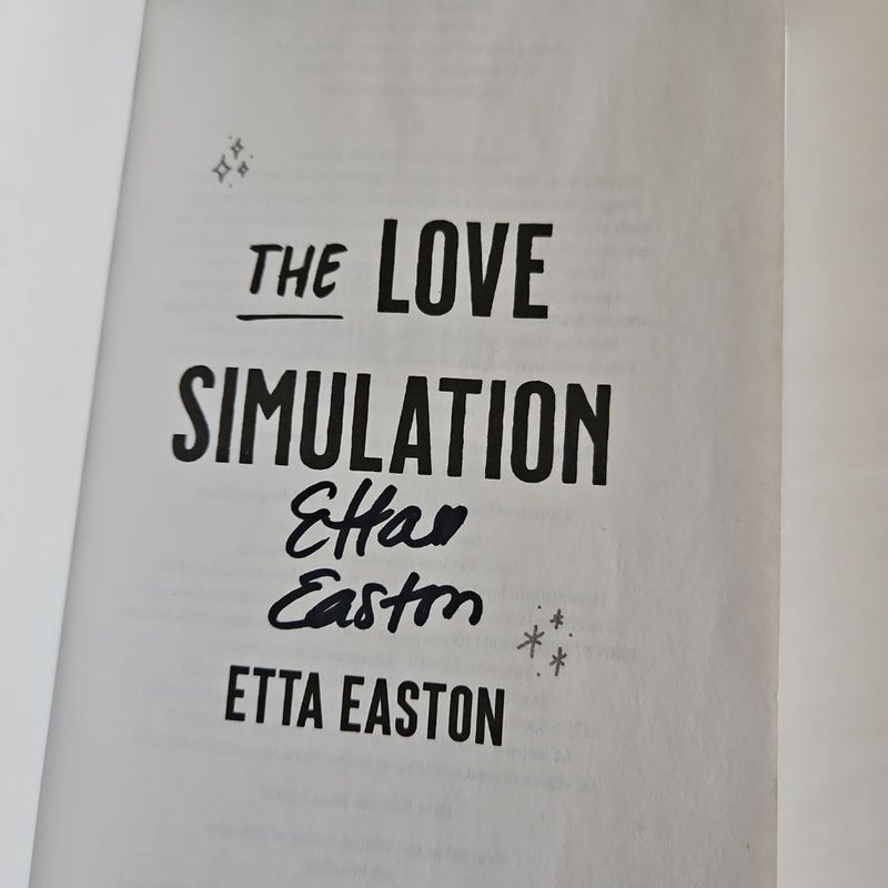 The Love Simulation *signed copy*