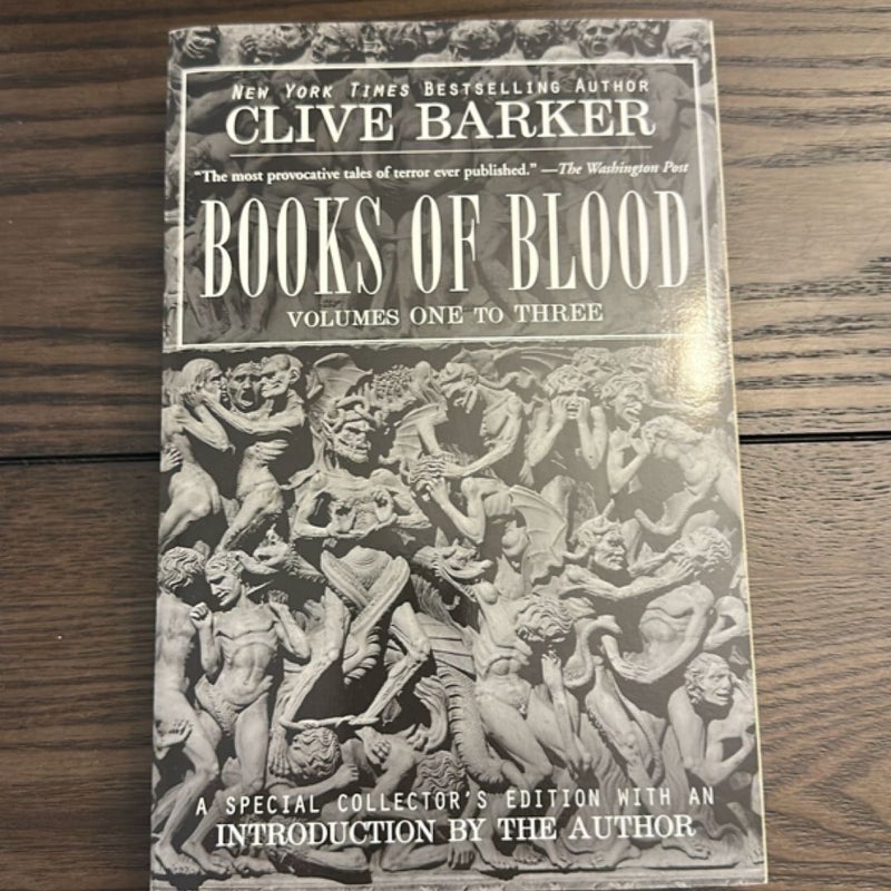 Clive Barker's Books of Blood 1-3