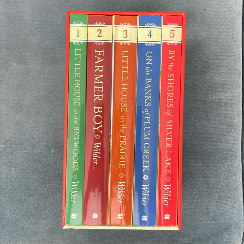 Little House 5-Book Full-Color Box Set