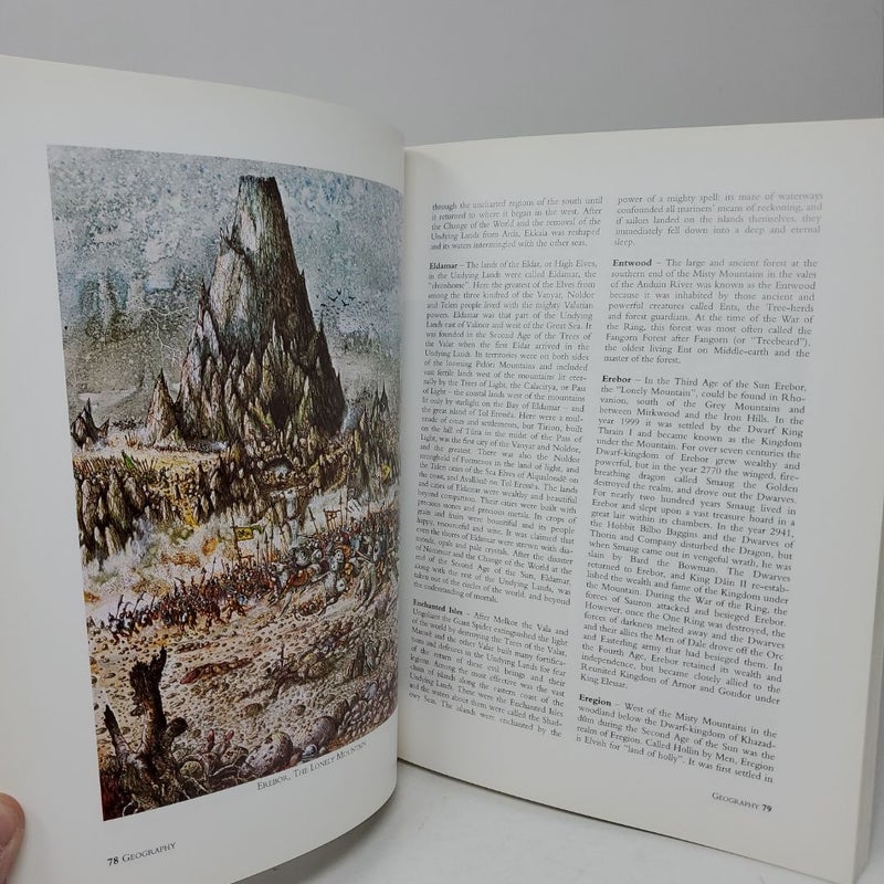 Tolkien: The Illustrated Encyclopedia