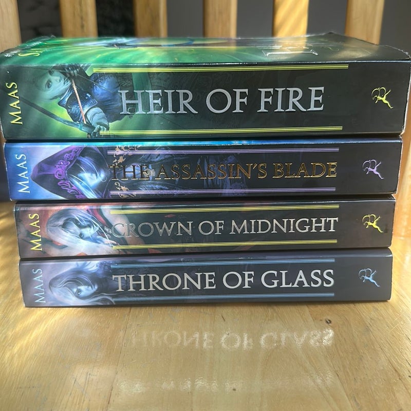 Throne of Glass Bundle - First Four Books Original Covers
