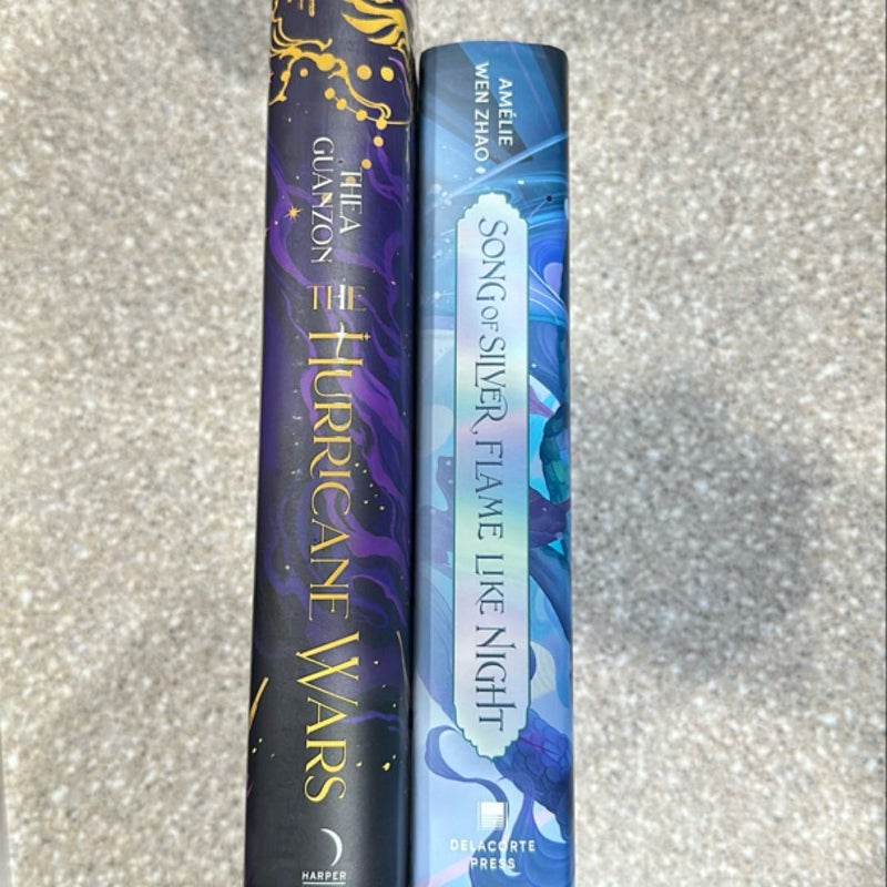 YA Fantasy Bundle: Song of Silver, Flame Like Night/The Hurricane Wars