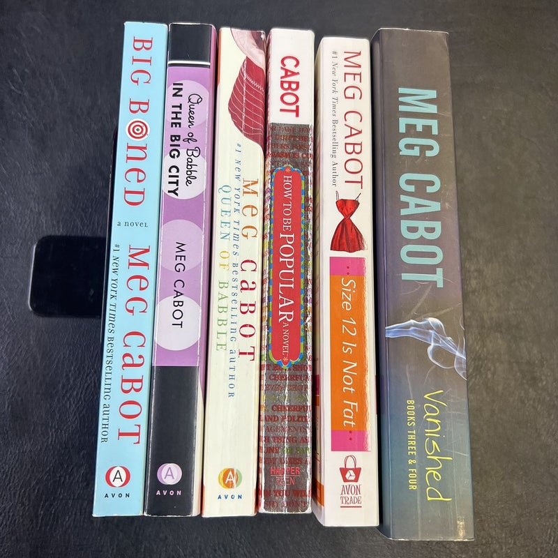 Meg Cabot 6 paperback bundle 