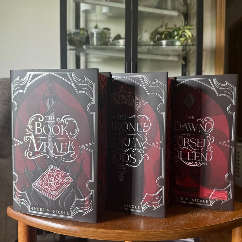The Book of Azrael - Gods and Monsters trilogy - Fairyloot hand signed