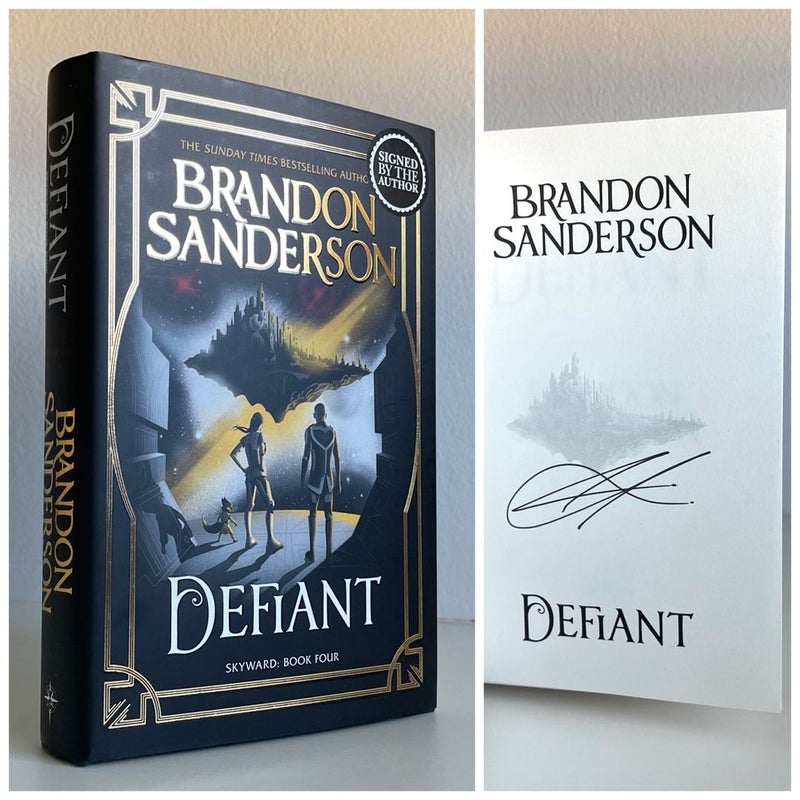 Skyward (SIGNED BOOK) Brandon Sanderson